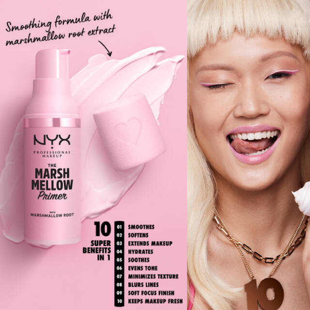 The Marshmallow Smoothing Primer NYX Professional Makeup