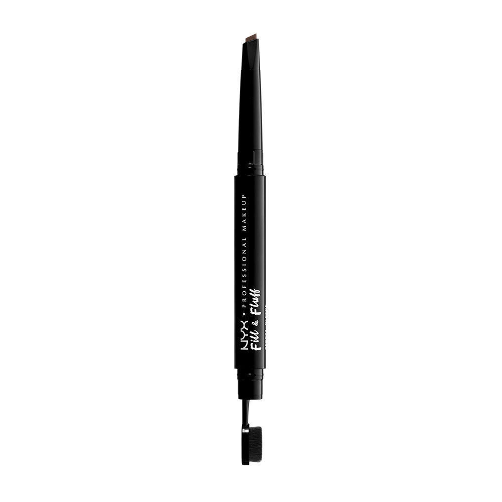 A product shot of NYX’s Fill & Fluff Eyebrow Pomade Pencil.