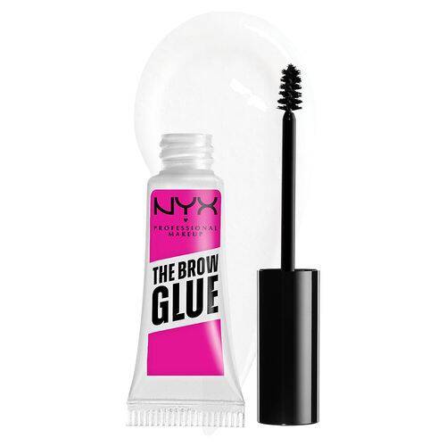 A product shot of NYX’s The Brow Glue Instant Brow Styler.