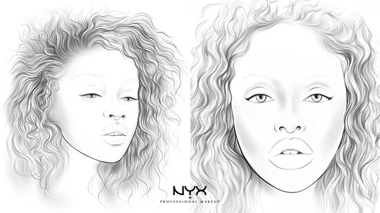 Beauty Face Charts Nyx Professional Makeup