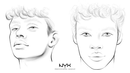 Beauty Face Charts Nyx Professional Makeup,How To Draw Girl And Boy Anime
