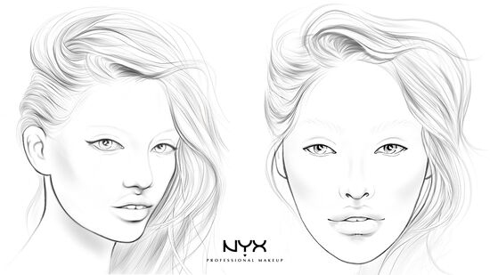 Beauty Face Charts Nyx Professional Makeup