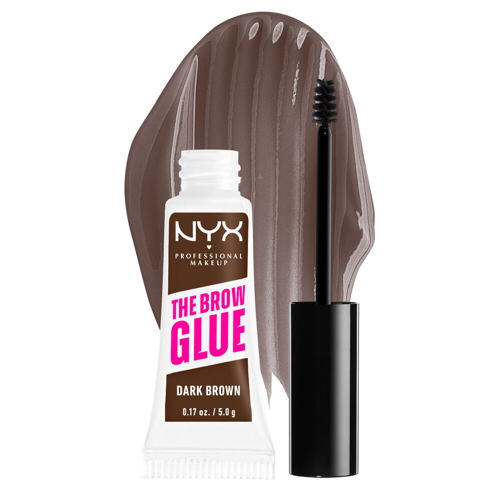 NYX Professional Makeup The Brow Glue Instant Brow Styler in Dark Brown