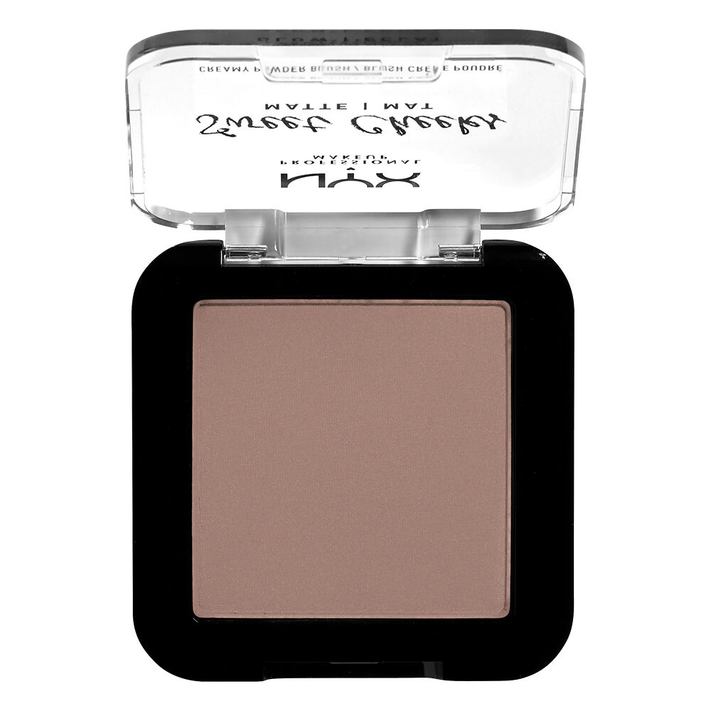 NYX Professional Makeup Sweet Cheeks Creamy Powder Blush Matte in So Taupe