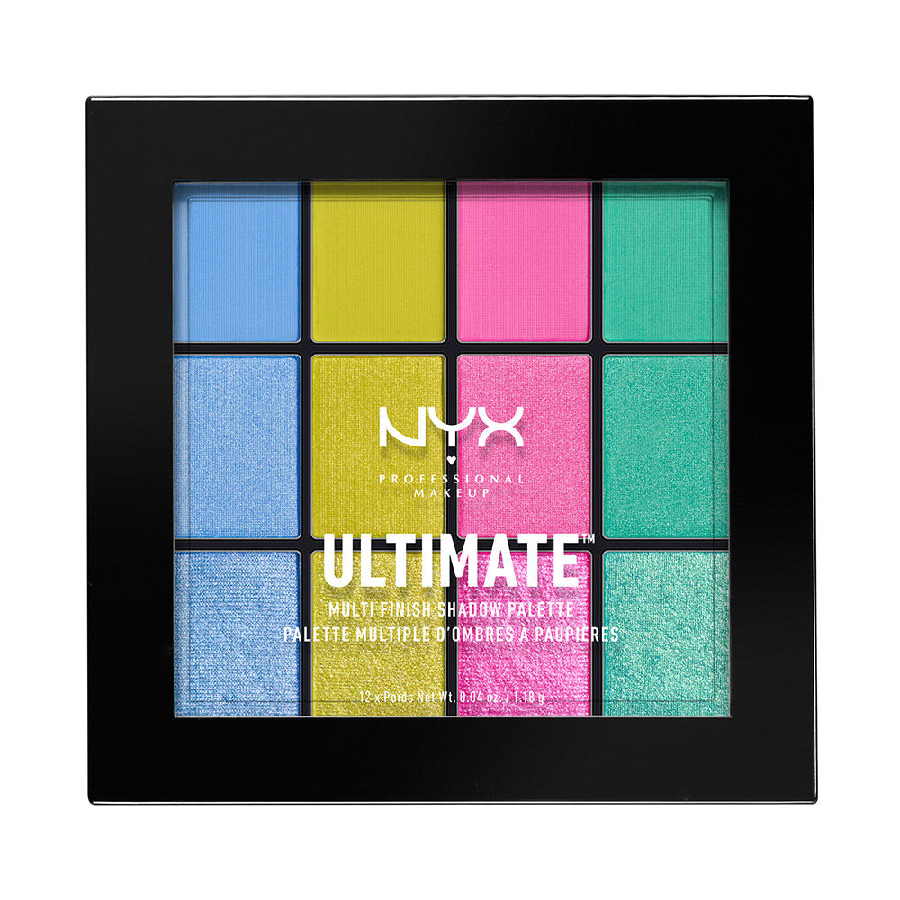 Ultimate Multi Finish Shadow Palette Nyx Professional Makeup