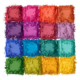 Ultimate Shadow Palette Utopia Brights Swatch.