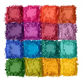Ultimate Shadow Palette Utopia Brights Swatch.
