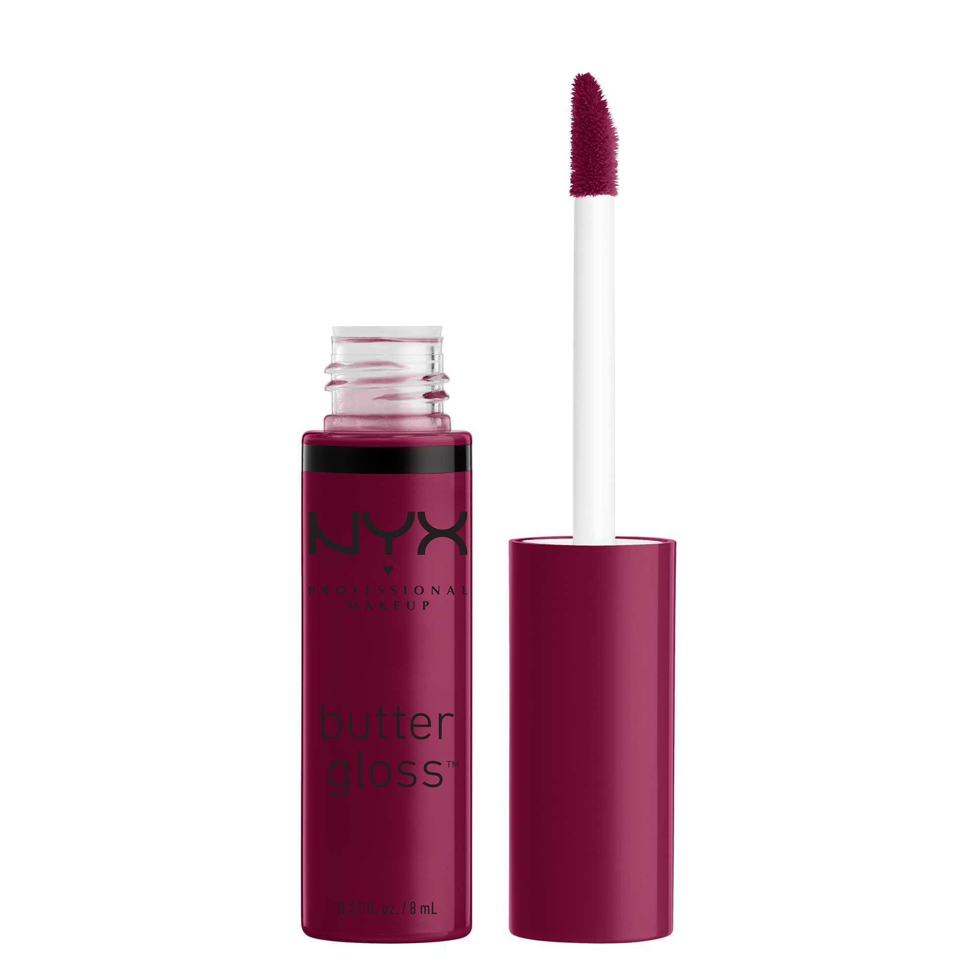 NYX Professional Makeup Butter Gloss Lip Gloss in 41 Cranberry Pie