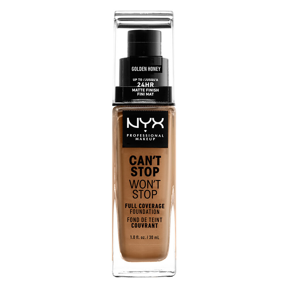 NYX Professional Makeup Can't Stop Won't Stop Full Coverage Foundation in CSWSF14 - Golden Honey