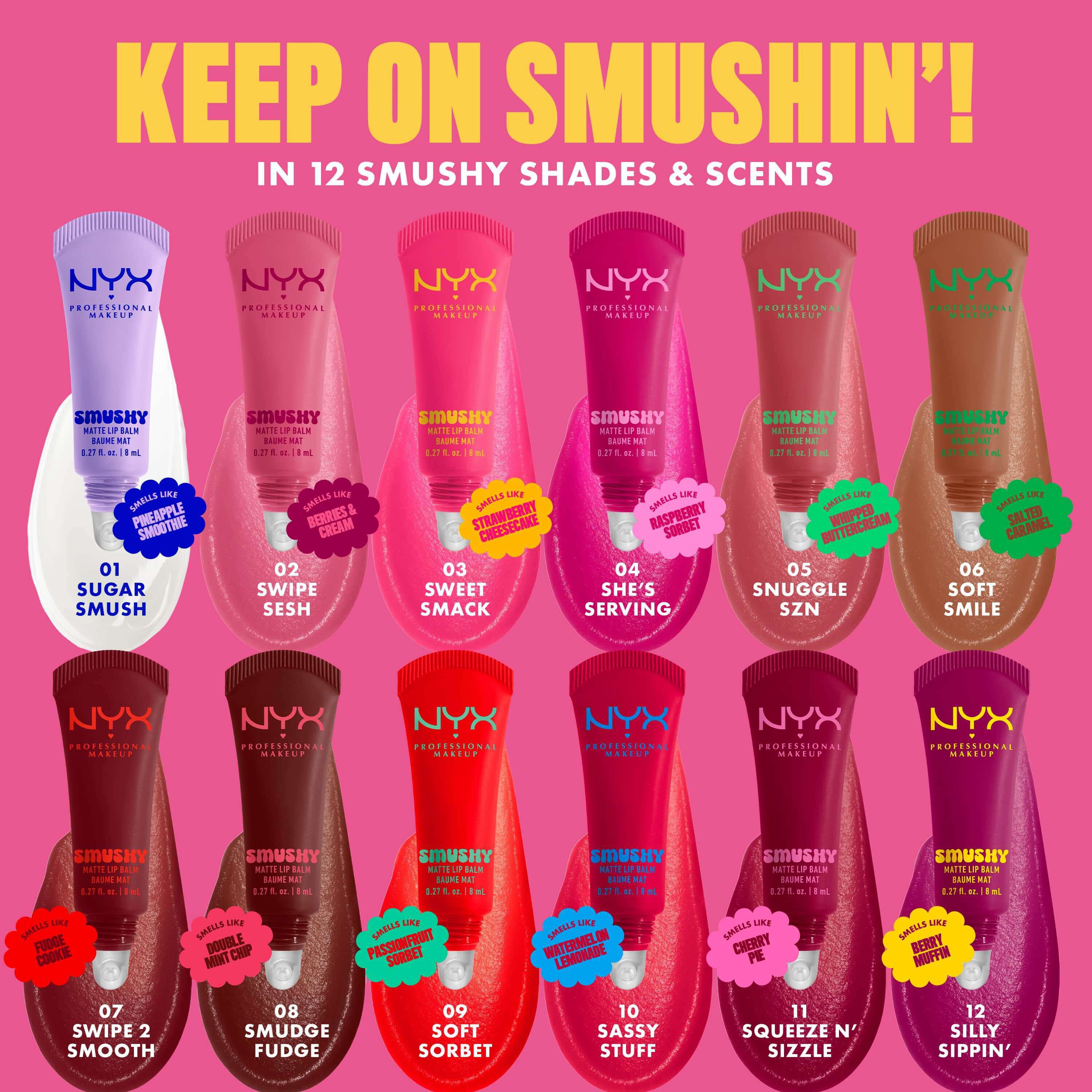 SMUSHY MATTE LIP BALM