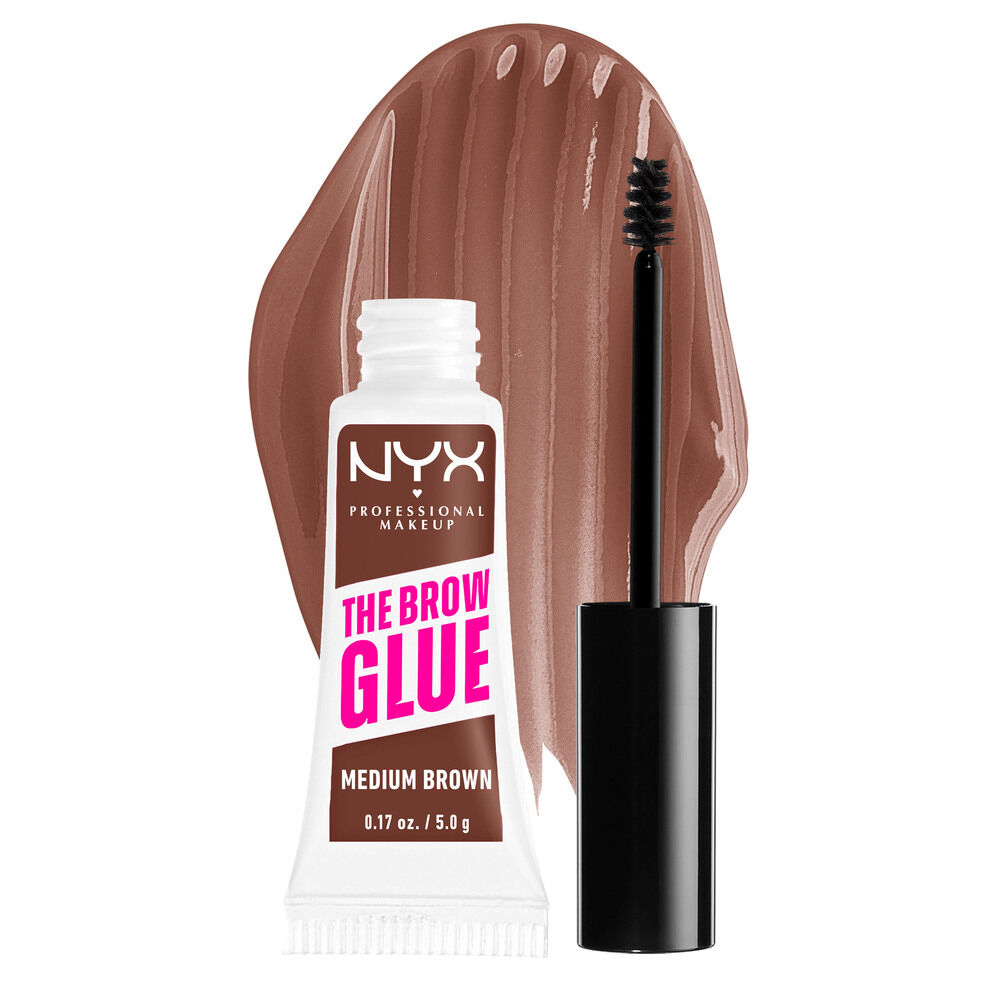 NYX Professional Makeup The Brow Glue Instant Brow Styler in Medium Brown