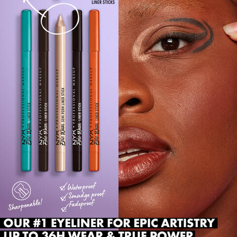 Epic Wear Waterproof Eyeliner Sticks NYX Professional Makeup UK epic-wear-waterproof-eyeliner-sticks-nyx-professional-makeup-uk