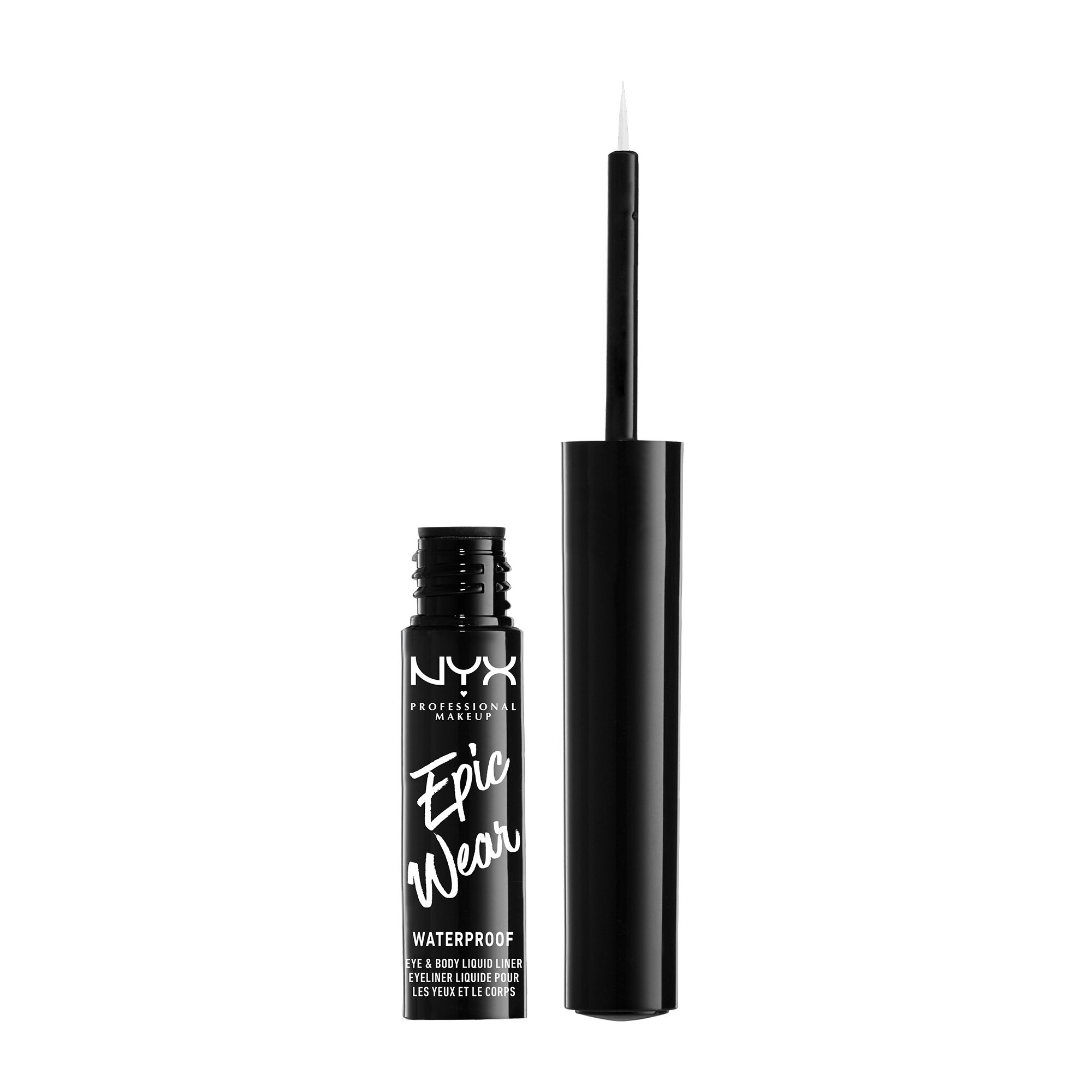 NYX Professional Makeup Epic Wear Liquid Eye Liner in Silver Metallic