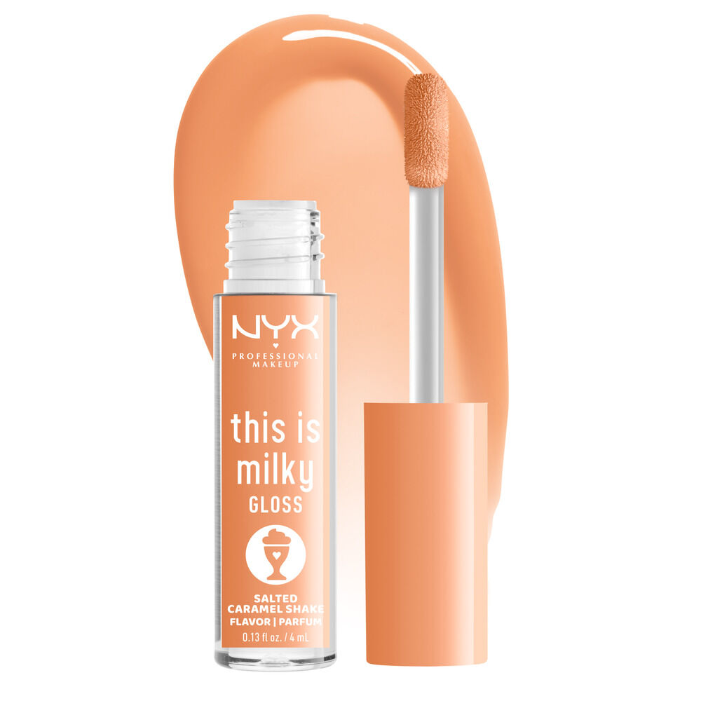 NYX Professional Makeup This Is Milky Gloss in SALTED CARAMEL SHAKE