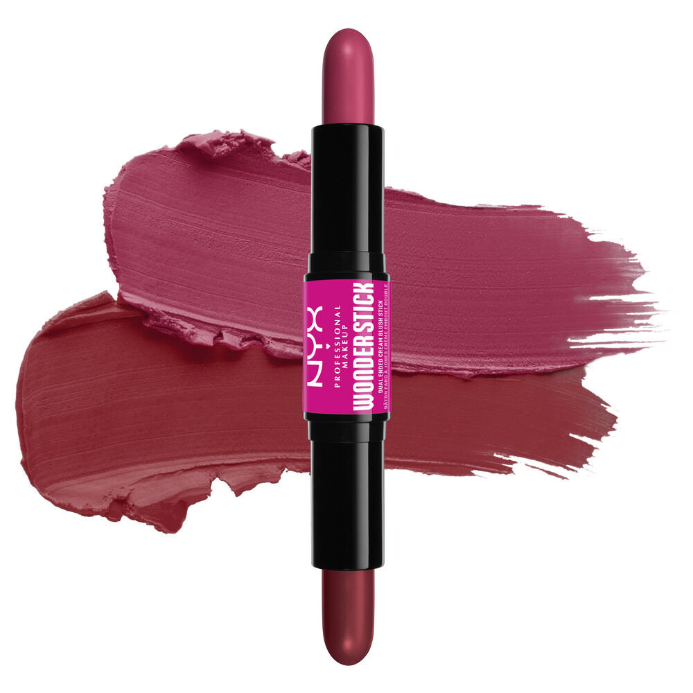 NYX Professional Makeup Wonder Stick Cream Blush in Deep Magenta + Ginger