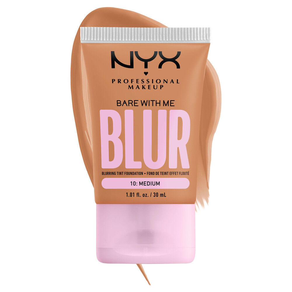 NYX Professional Makeup Bare With Me Blur Skin Tint Foundation in Medium