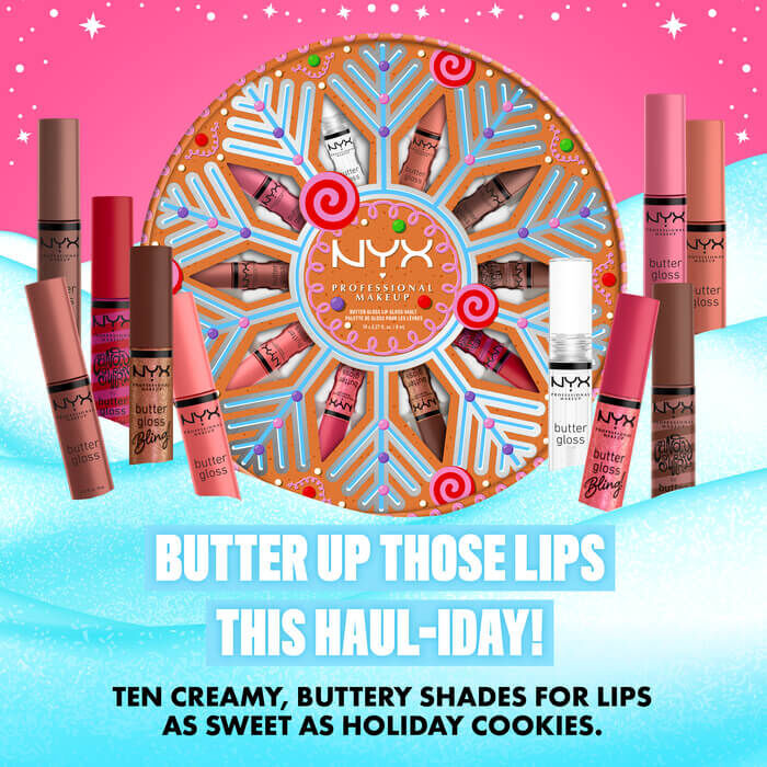 Holiday Butter Gloss Vault - Lip Gloss Gift Set