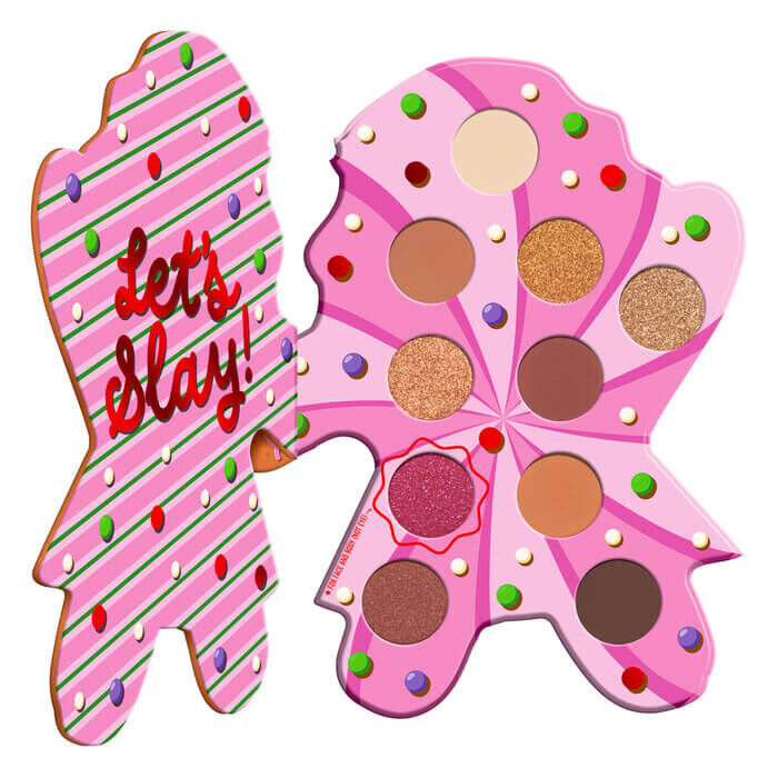 Holiday Gingerbaddie Palette - Christmas Eyeshadow Palette