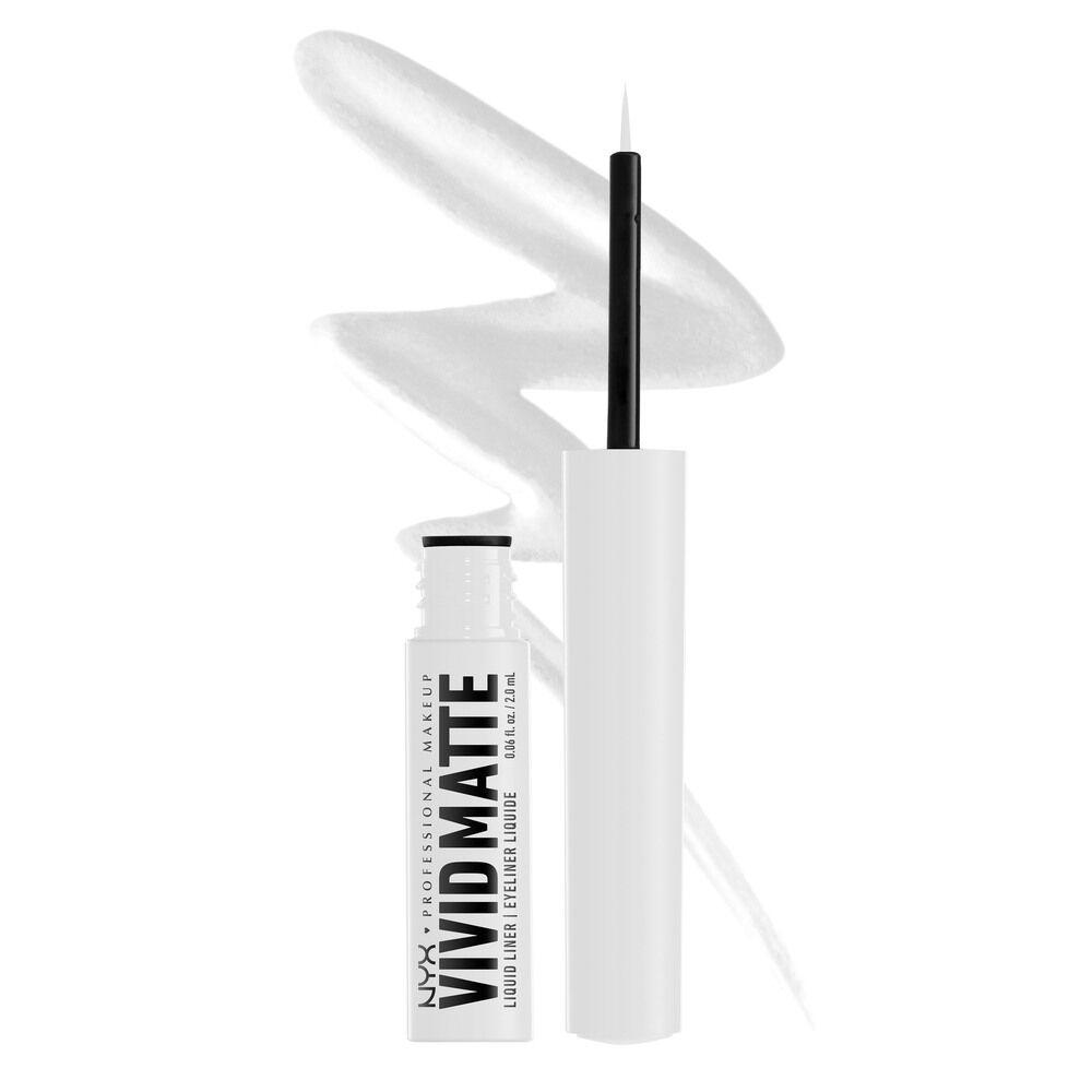 NYX Professional Makeup Vivid Matte Liquid Liner in White