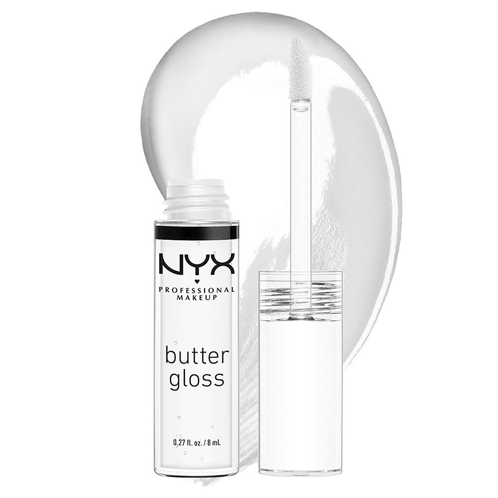 NYX Professional Makeup Butter Gloss Lip Gloss in Clear