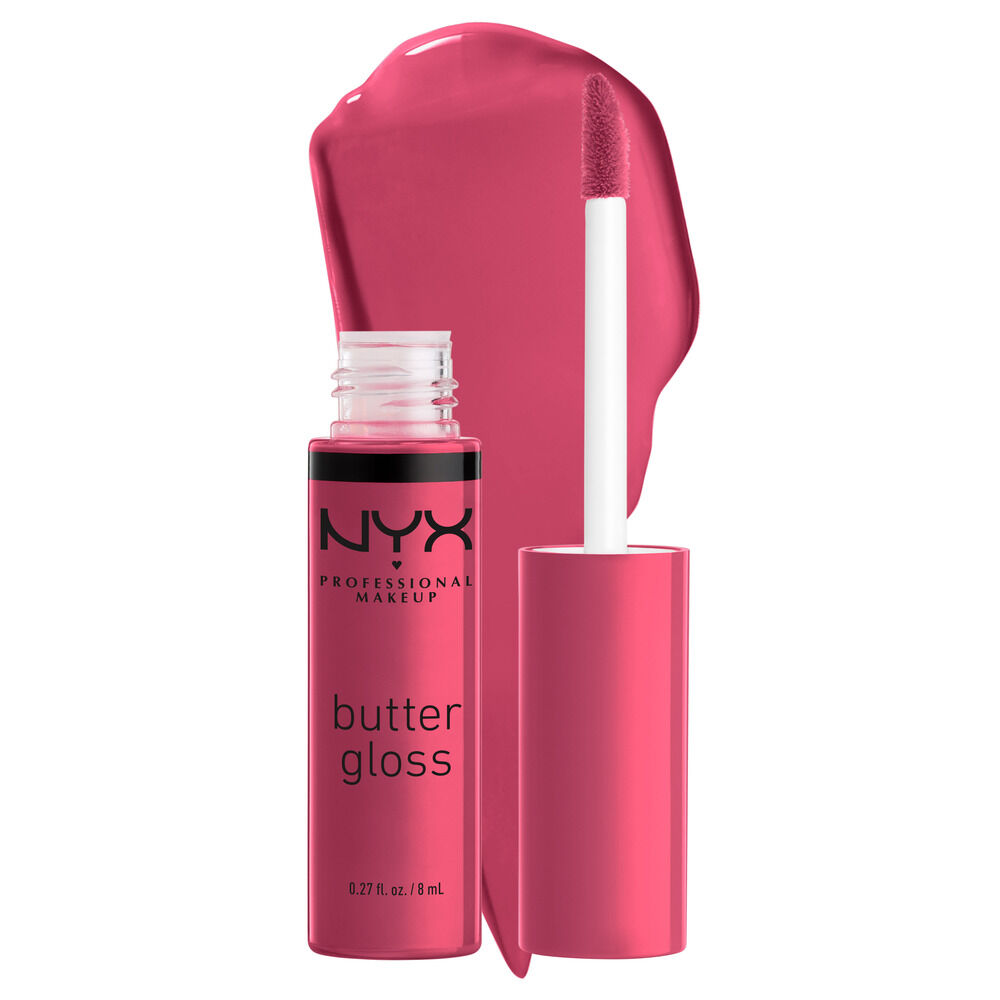 NYX Professional Makeup Butter Gloss Lip Gloss in Strawberry Cheesecake