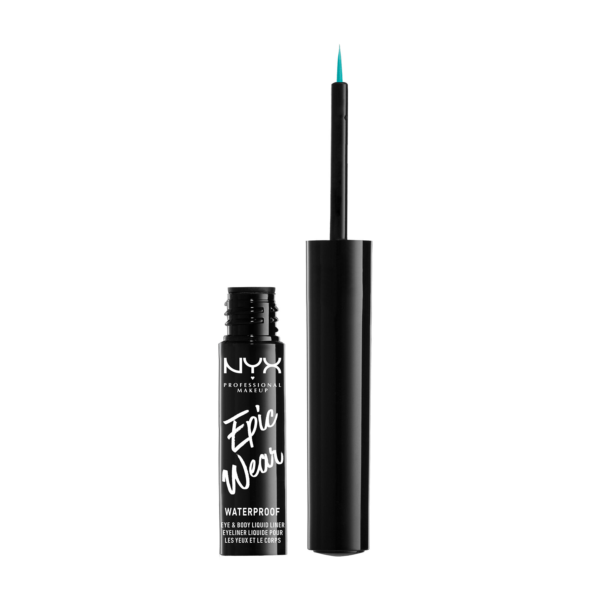 NYX Professional Makeup Epic Wear Liquid Eye Liner in Teal Metalic
