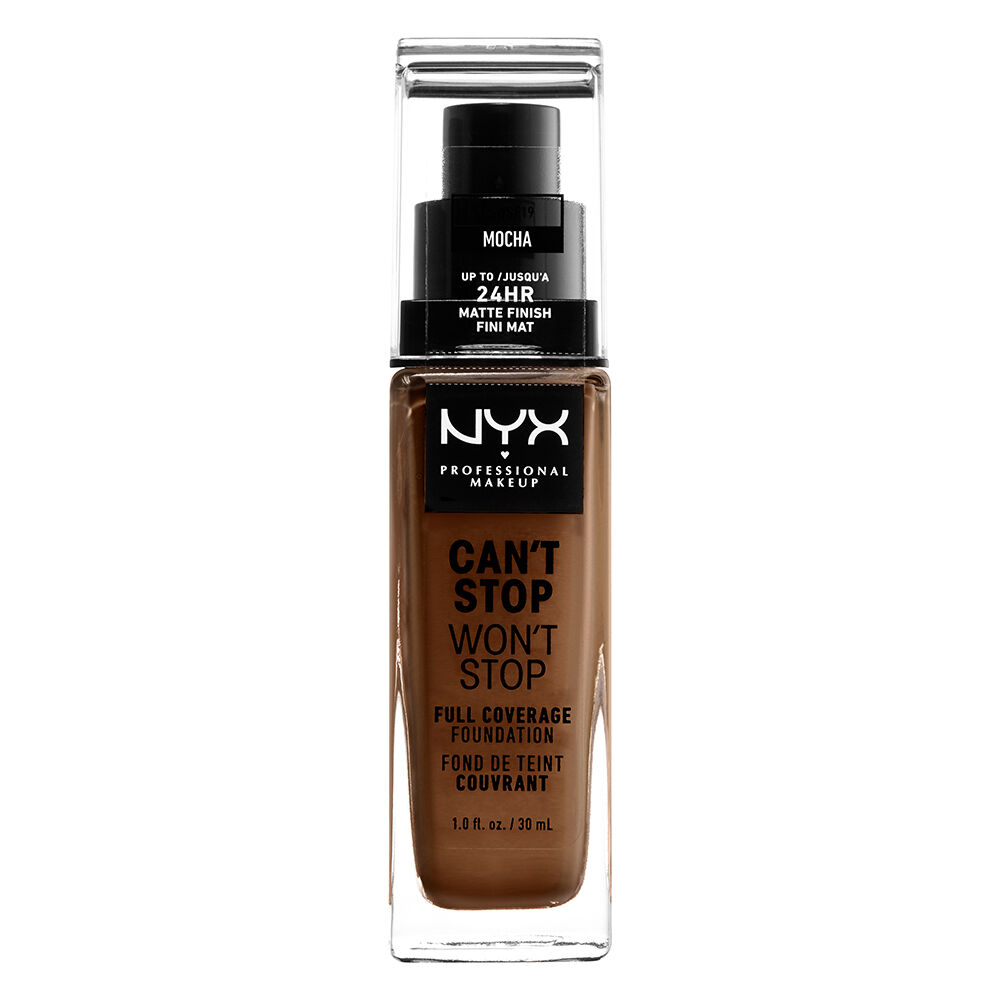 NYX Professional Makeup Can't Stop Won't Stop Full Coverage Foundation in CSWSF19 - Mocha