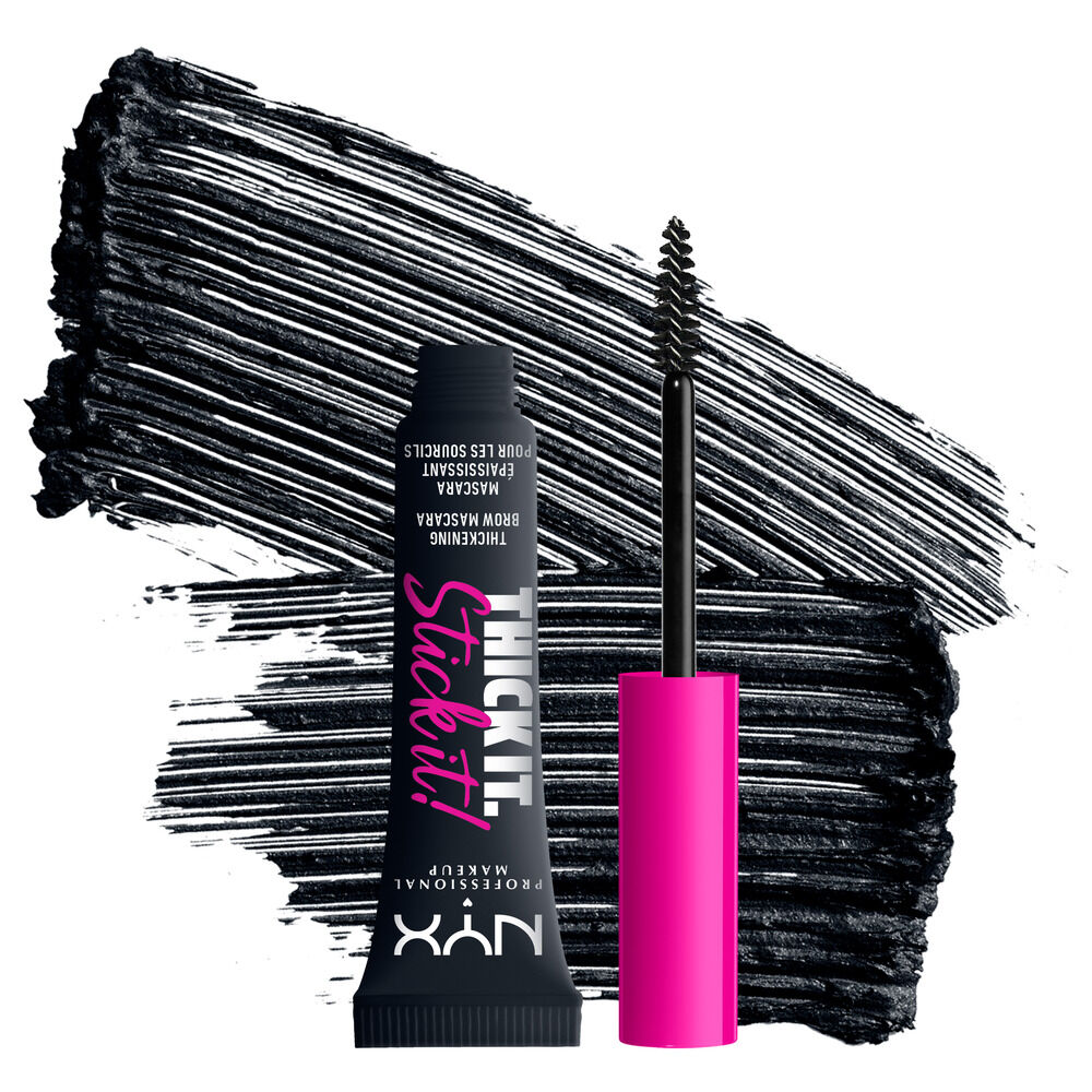 NYX Professional Makeup Thick It. Stick It! Brow Mascara in 08 - Black