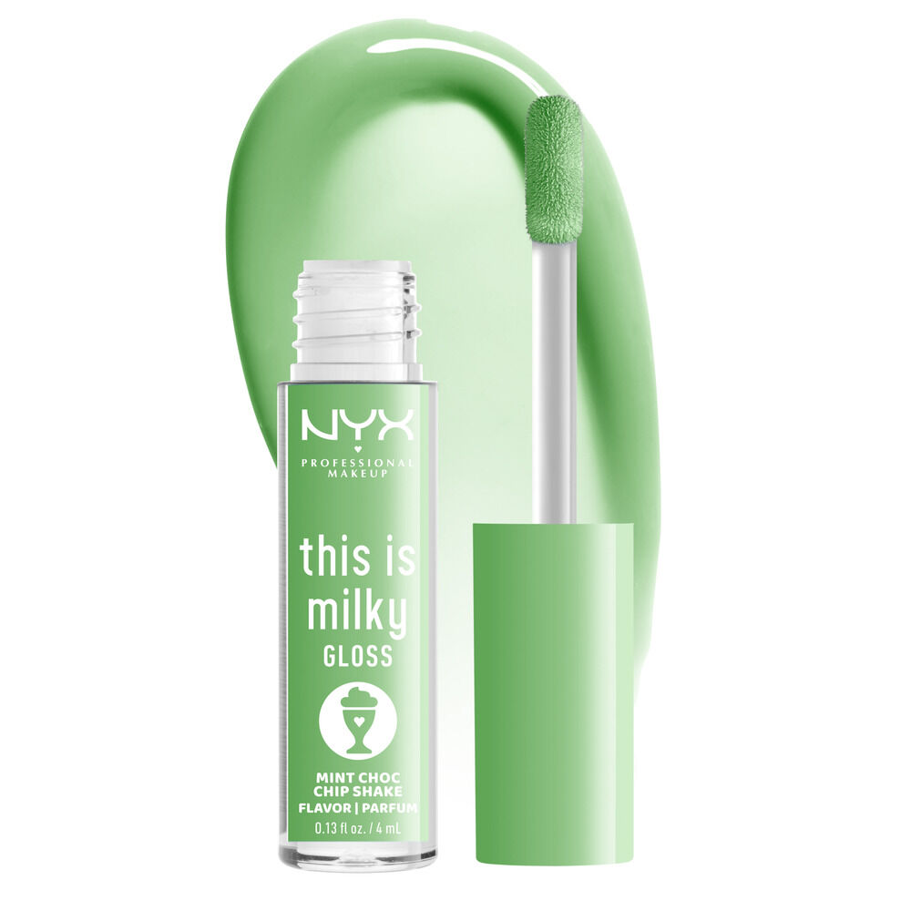NYX Professional Makeup This Is Milky Gloss in MINT CHOC CHIP SHAKE