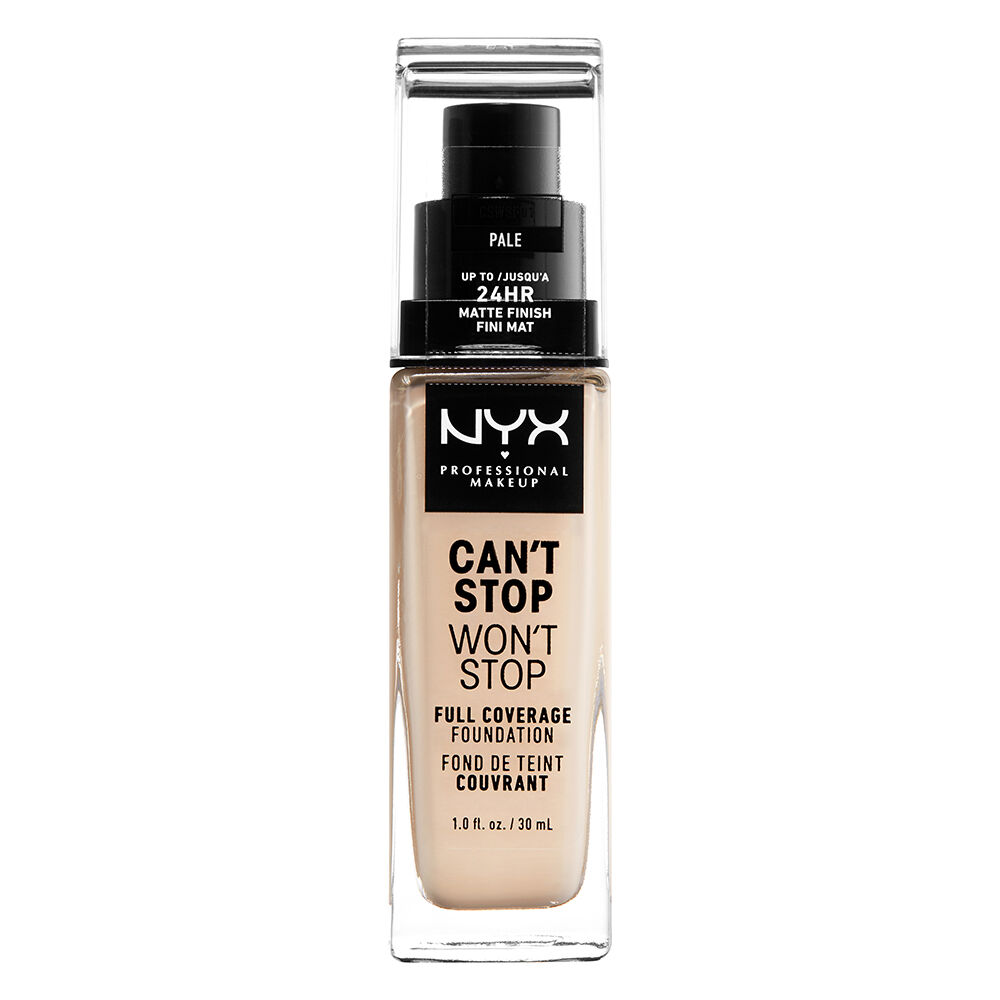 NYX Professional Makeup Can't Stop Won't Stop Full Coverage Foundation in CSWSF01 - Pale