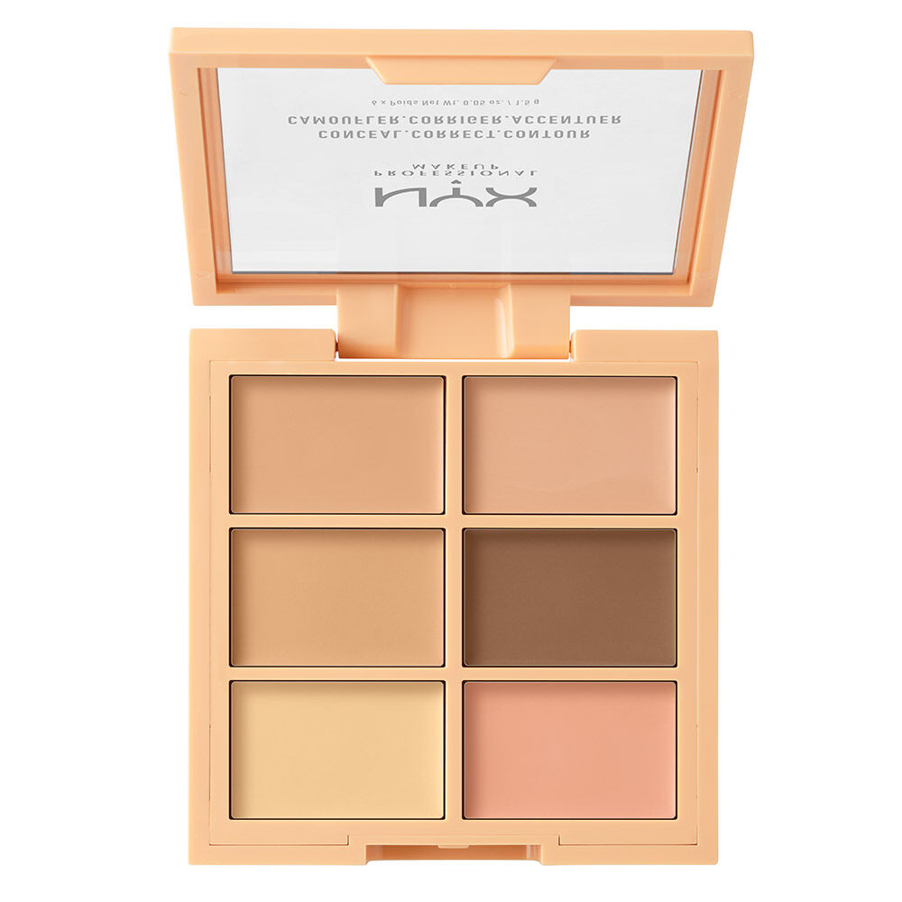 NYX Professional Makeup Conceal, Correct & Contour Palette in Light