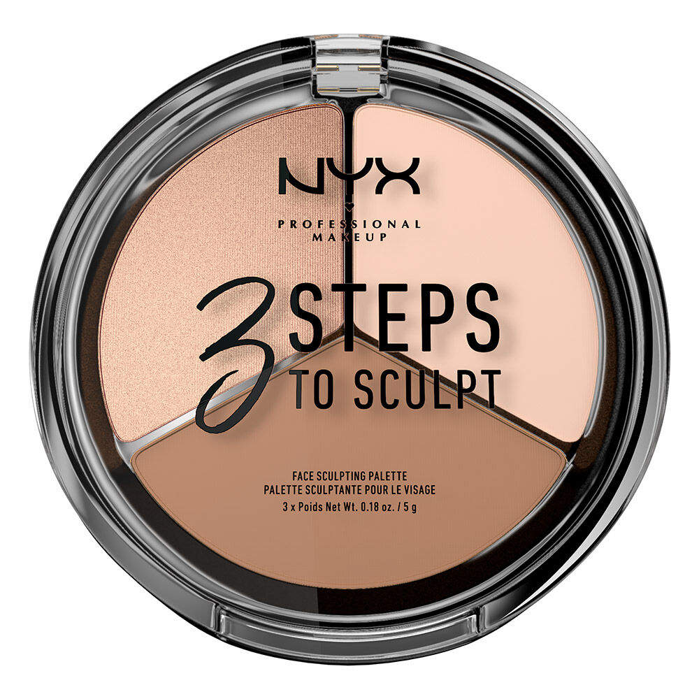 NYX Professional Makeup 3 Steps To Sculpt Contour Palette in Fair