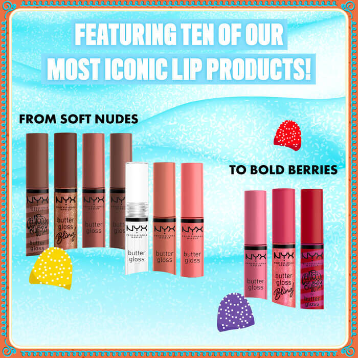 Holiday Butter Gloss Vault - Lip Gloss Gift Set