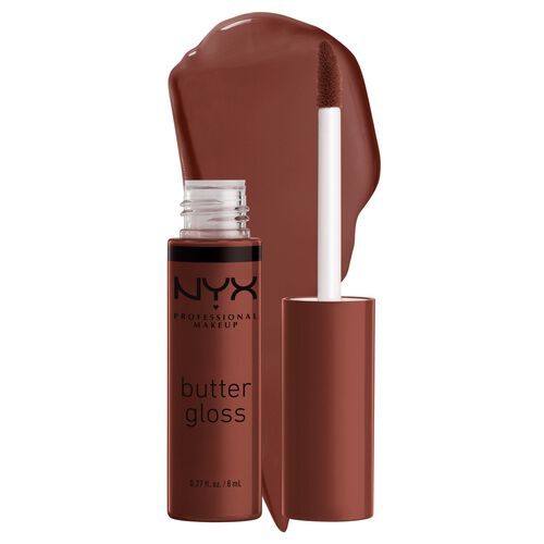 NYX Professional Makeup Butter Gloss Lip Gloss in Brownie Drip