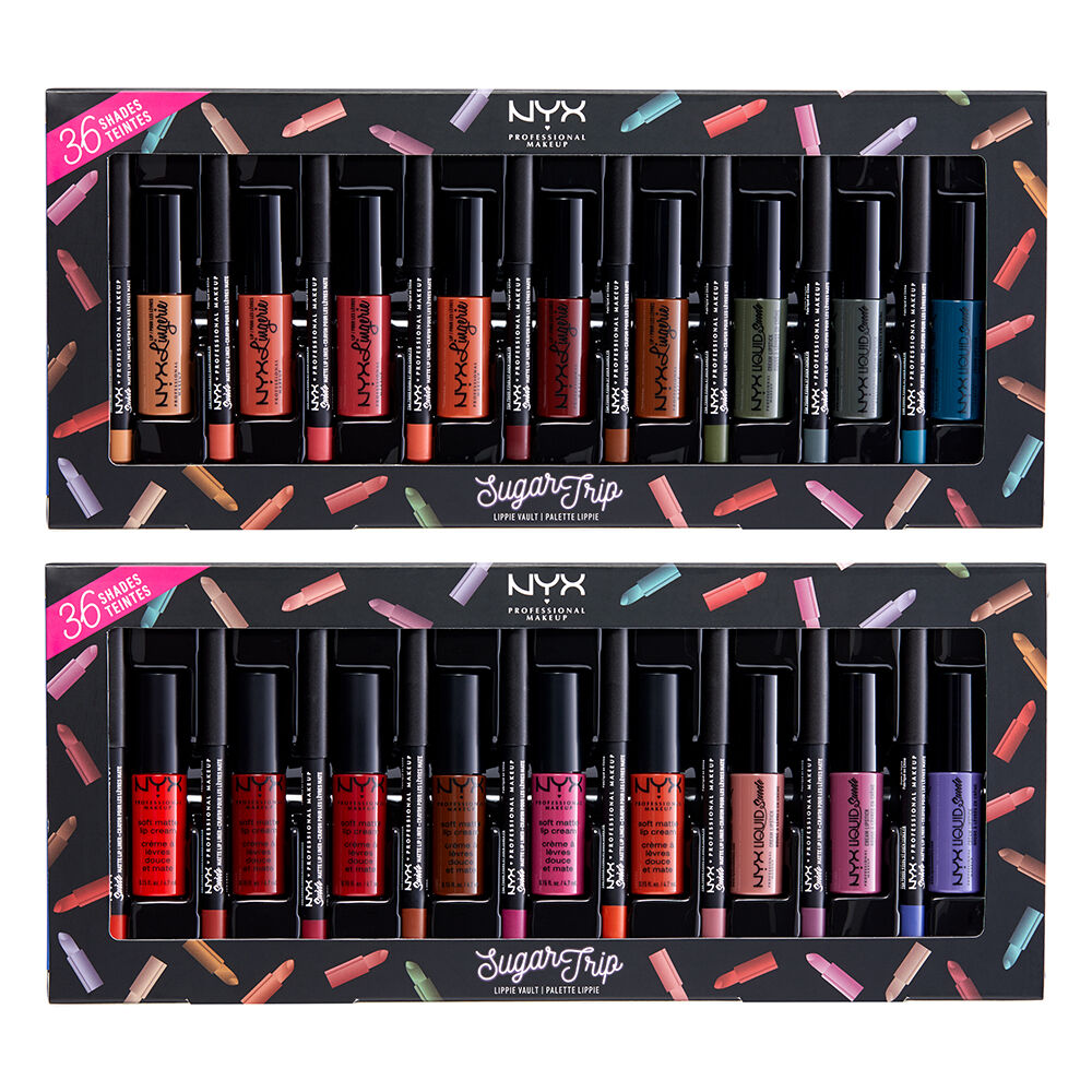 Sugar Trip Lippie Vault | NYX NYX Pro Makeup US on | Green lipstick