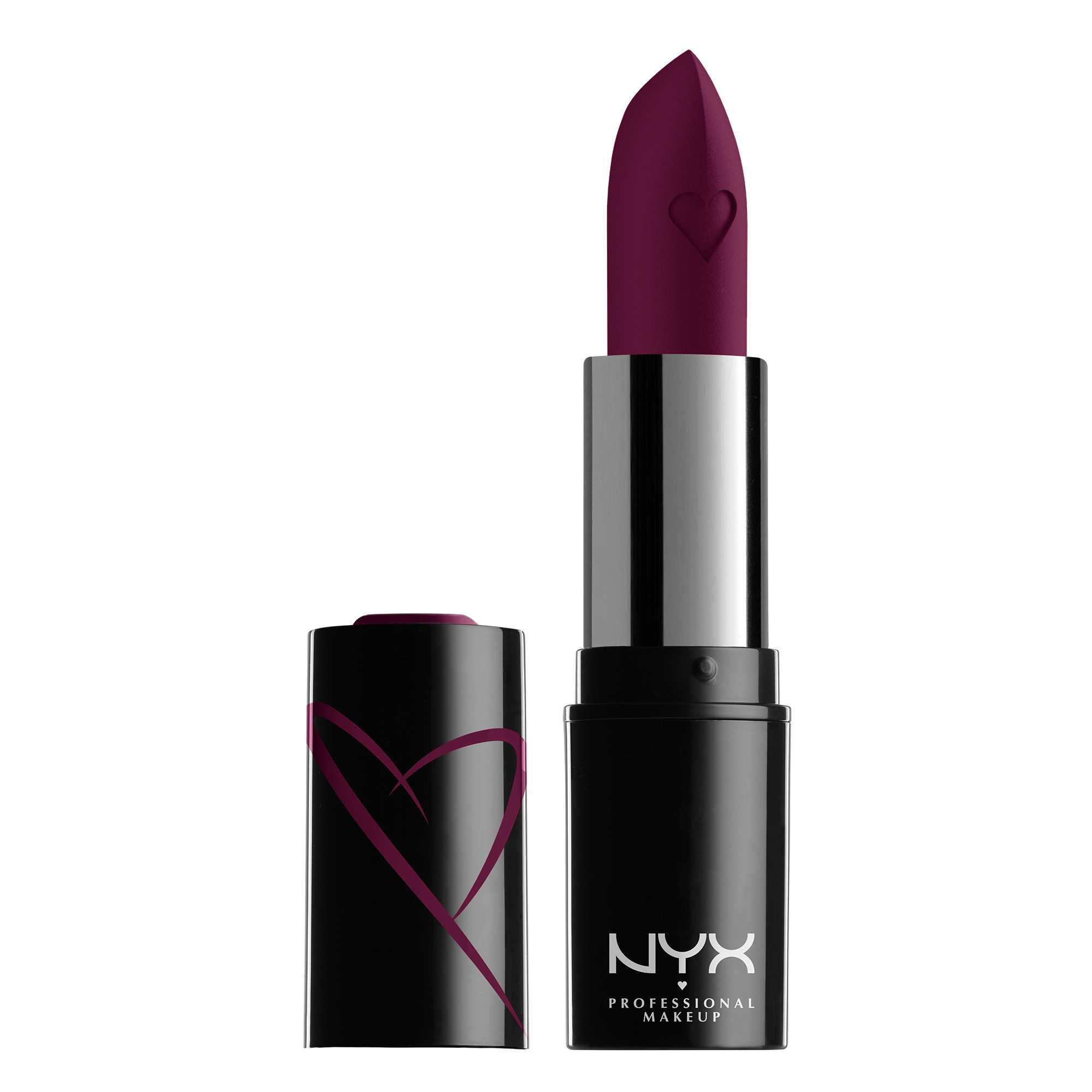 NYX Professional Makeup Shout Loud Satin Lipstick in Into The Night