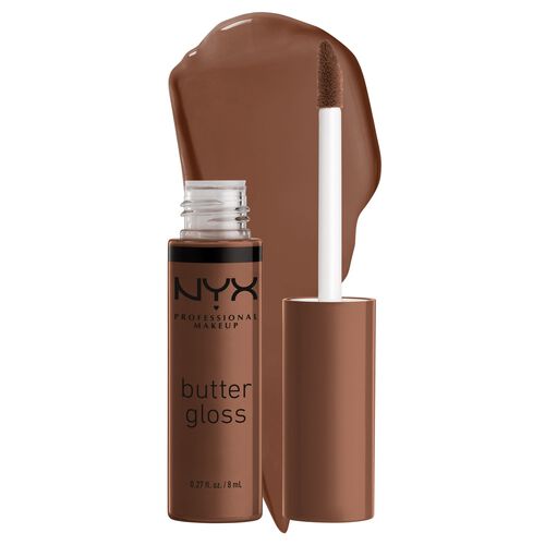 NYX Professional Makeup Butter Gloss Lip Gloss in Fudge Me