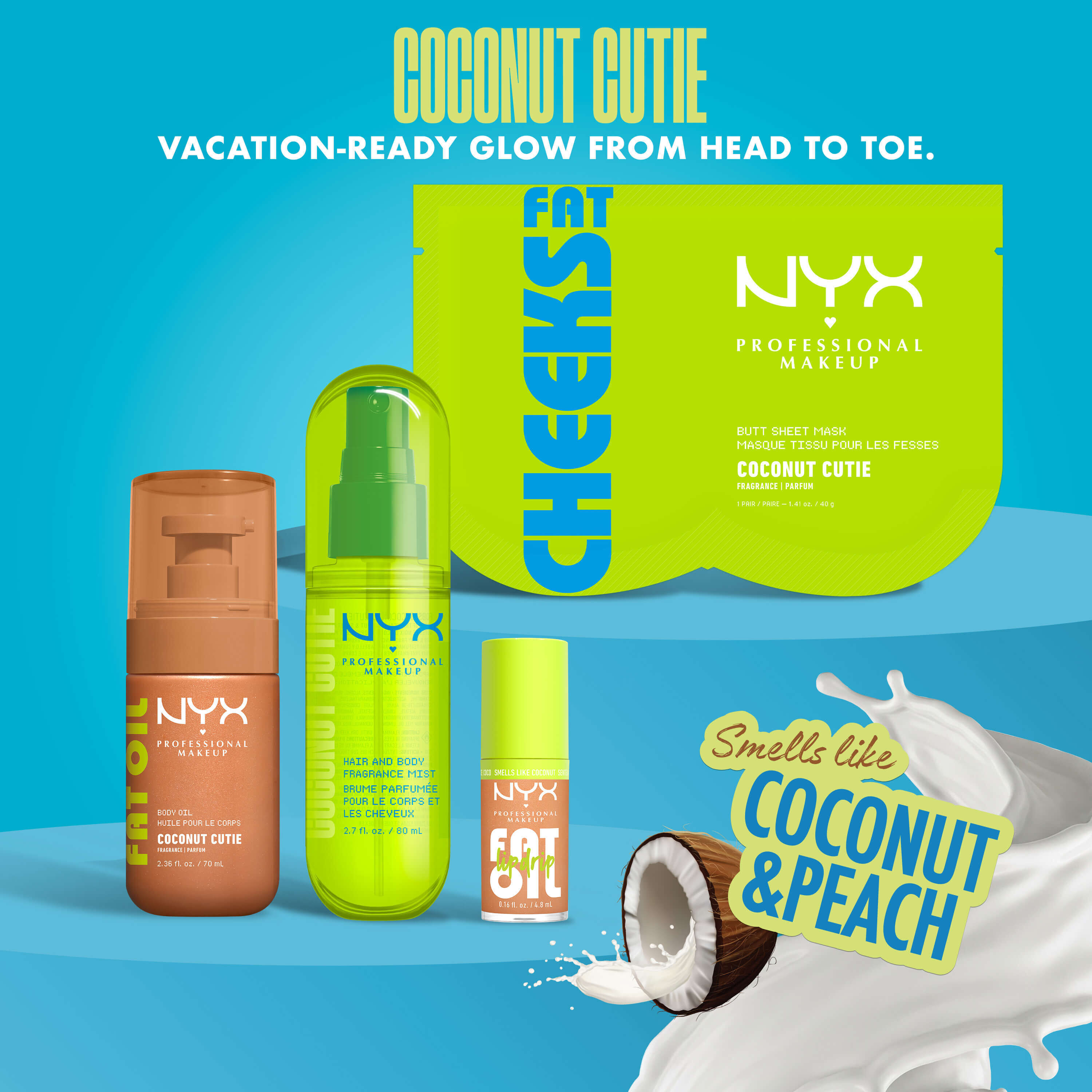 Coconut Cutie Hair & Body Fragrance Mist
