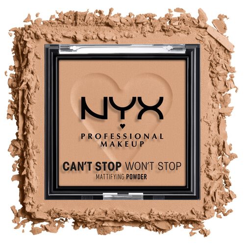 NYX Professional Makeup Can't Stop Won't Stop Mattifying Powder in TAN