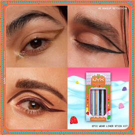 Holiday Epic Wear Liners Set - Eyeliner Gift Set