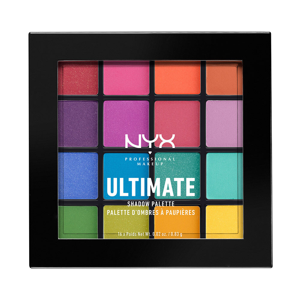 NYX Professional Makeup Ultimate Shadow Palette in Brights
