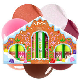 Holiday Fat Gingerbread House - Lip Makeup Set