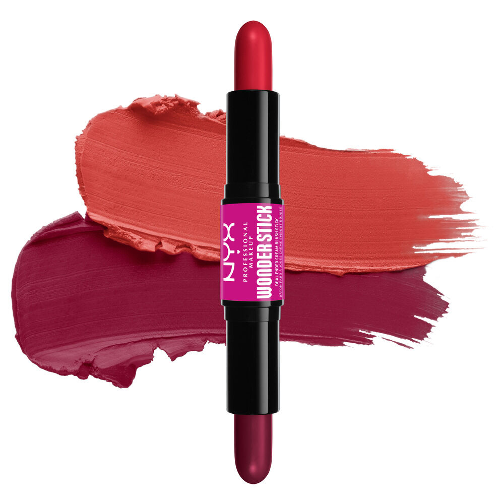 NYX Professional Makeup Wonder Stick Cream Blush in Bright Amber + Fuschia