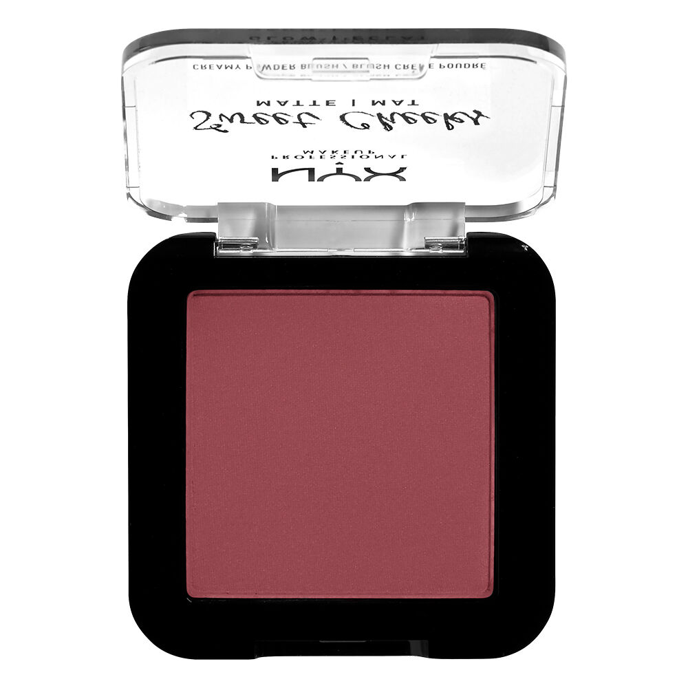 NYX Professional Makeup Sweet Cheeks Creamy Powder Blush Matte in Bang Bang