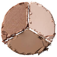 Face Sculpting Makeup Palette Fair  Swatch - 3 Steps.
