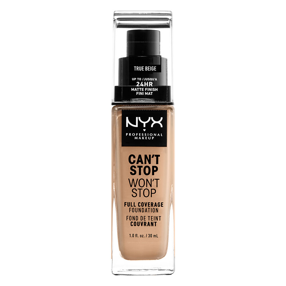 NYX Professional Makeup Can't Stop Won't Stop Full Coverage Foundation in CSWSF08 - True Beige
