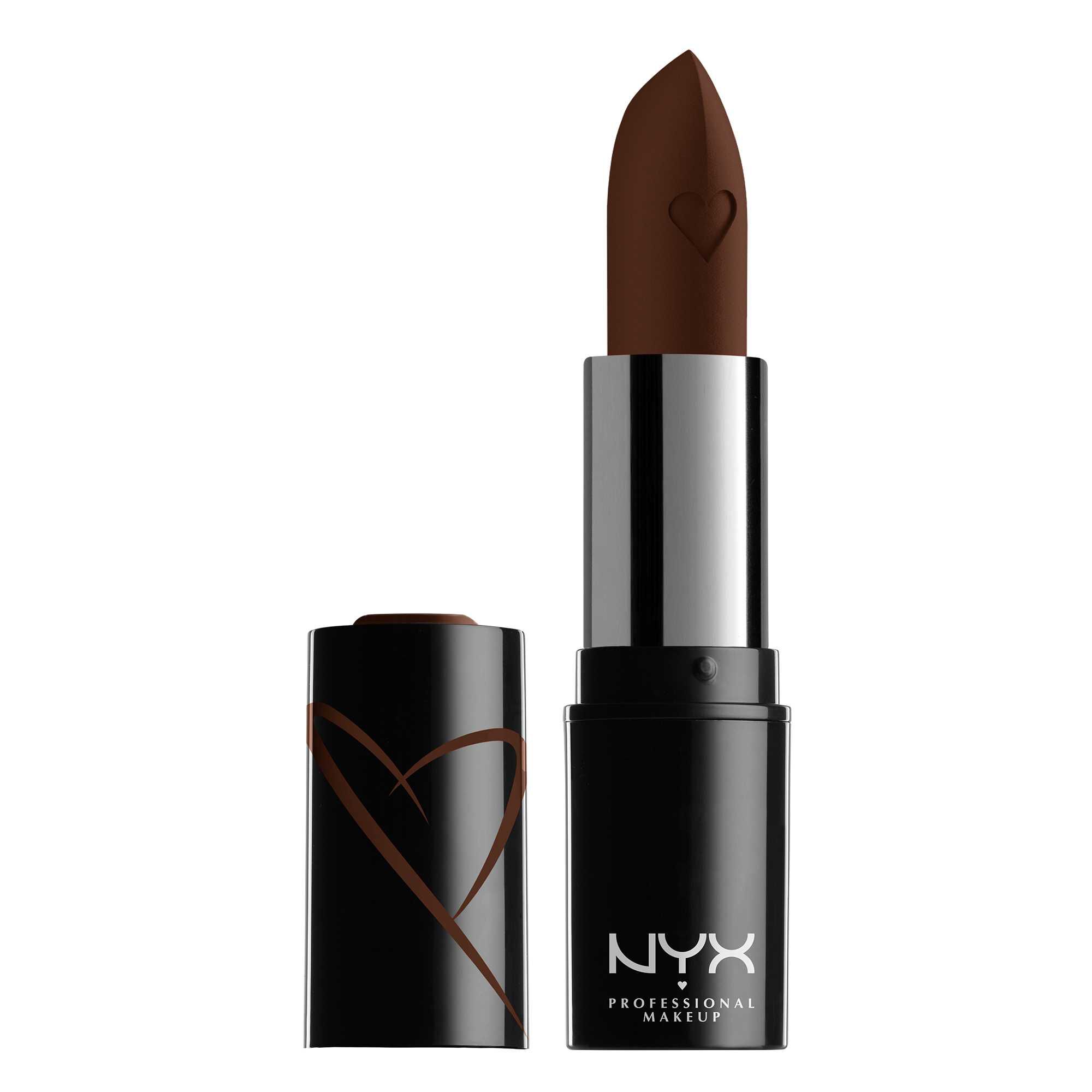 NYX Professional Makeup Shout Loud Satin Lipstick in Grind