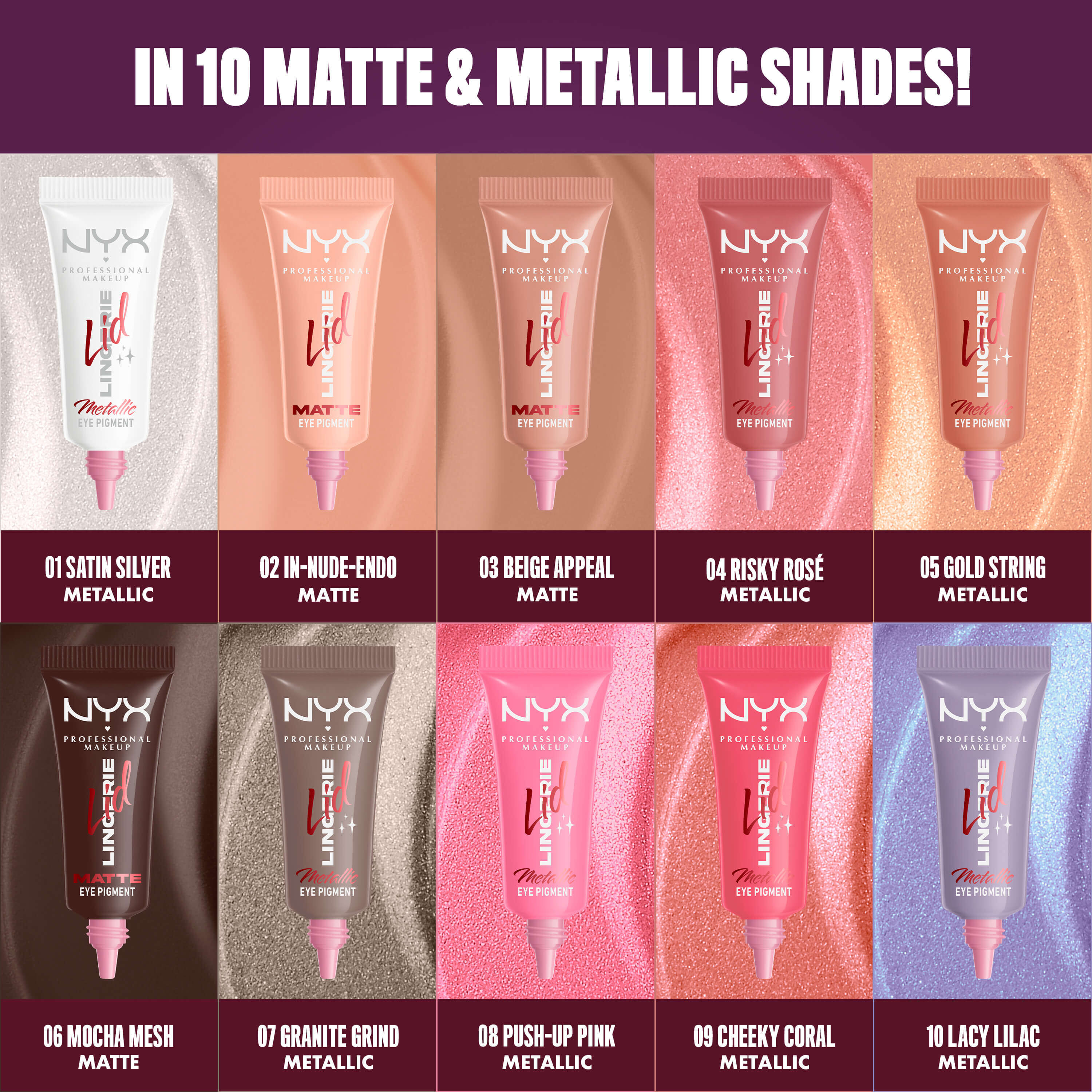 LID LINGERIE CREAM EYE PIGMENT