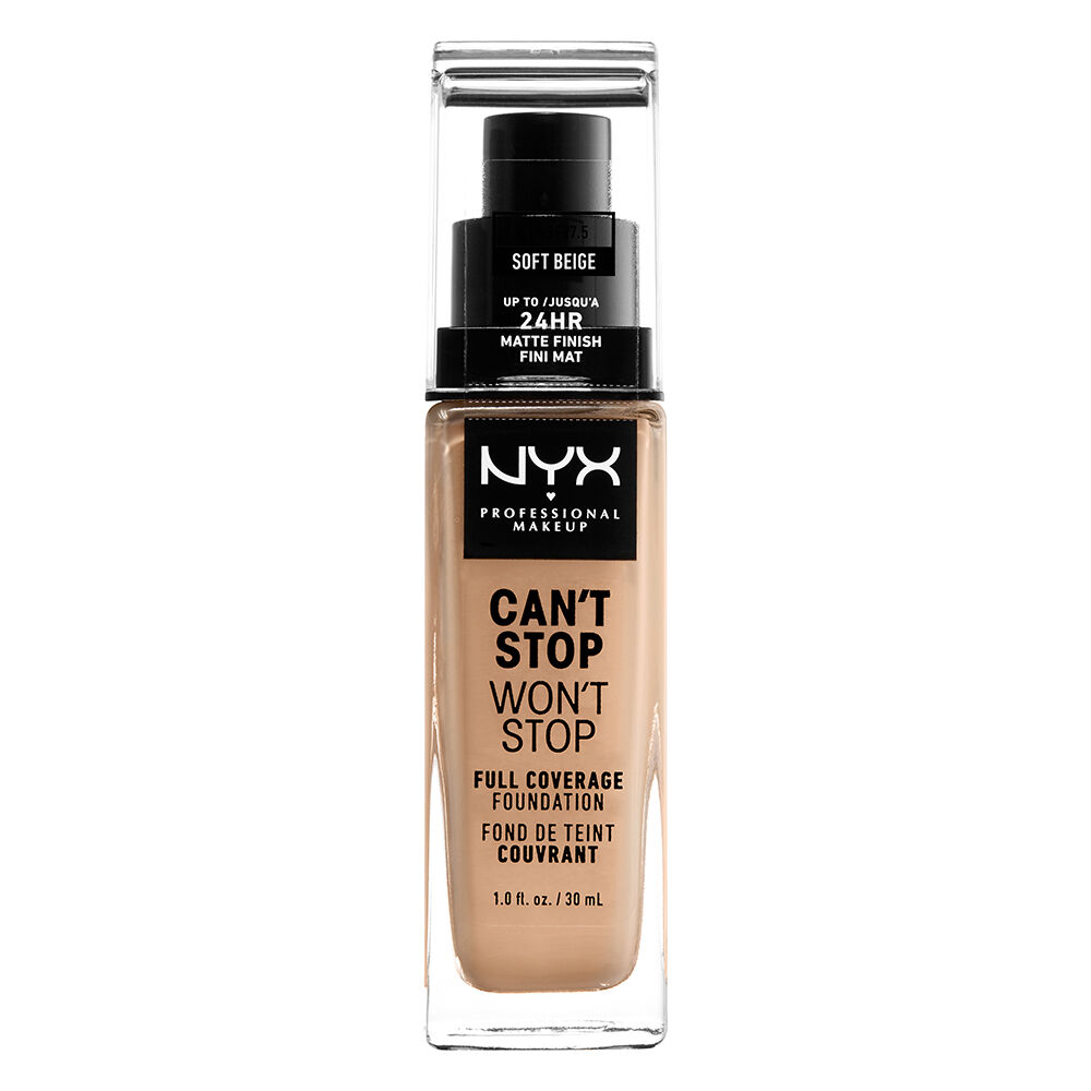 NYX Professional Makeup Can't Stop Won't Stop Full Coverage Foundation in CSWSF7.5 - Soft Beige